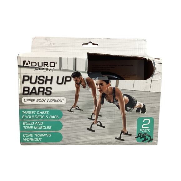 ADURO Sport Push Up Handles Upper Body Workout - Picture 3 of 4